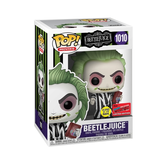 Beetle Juice #1010 LE Fall Convention 2020 Funko Exclusive - Picture 1 of 3